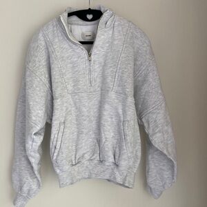 Joah brown pearl gray jogger set